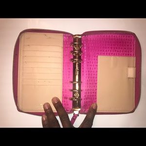 Kate Spade (2015) Hot Pink ZIP Around Planner